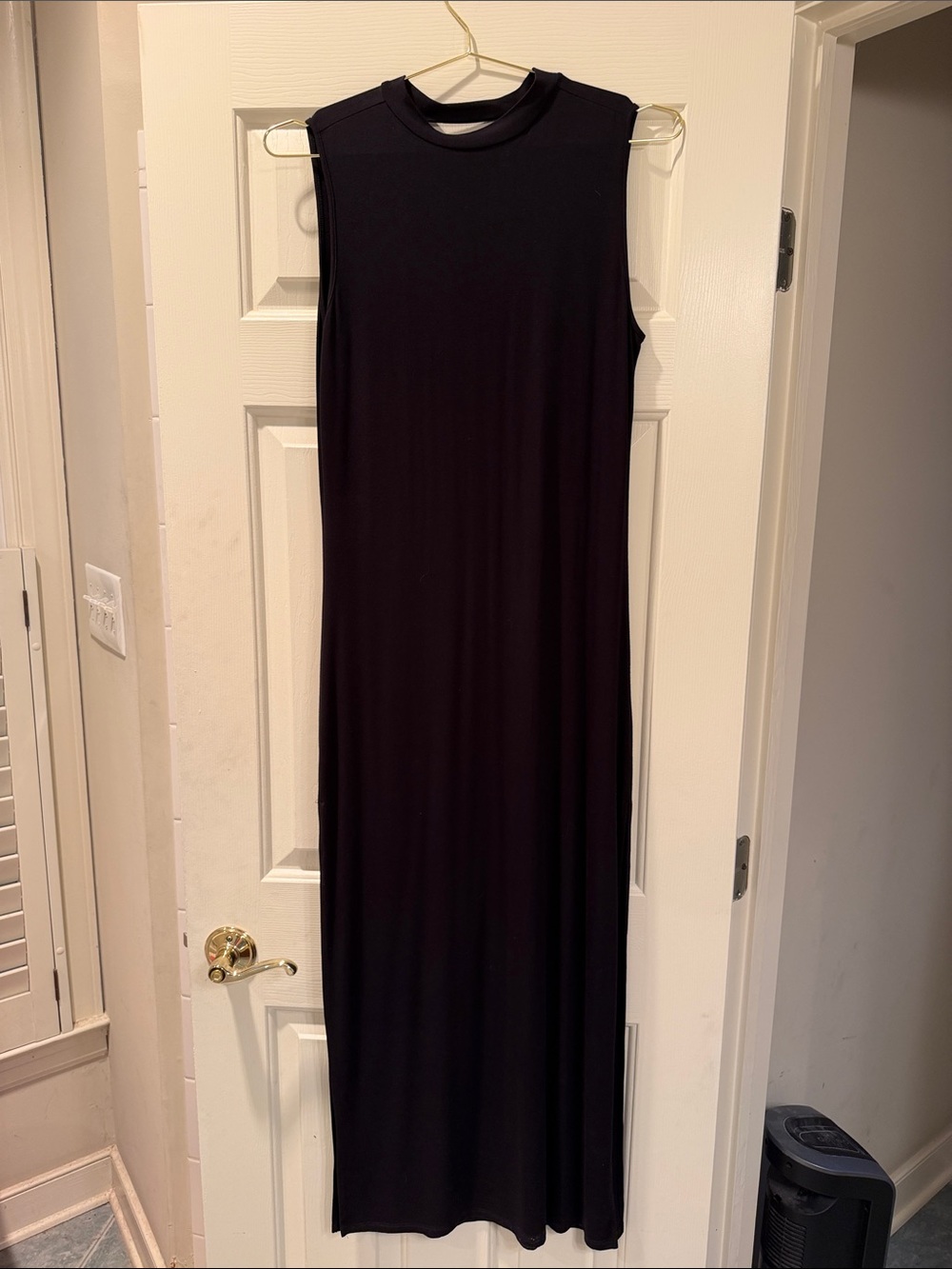BB Dakota Sleeveless Black Maxi Dress